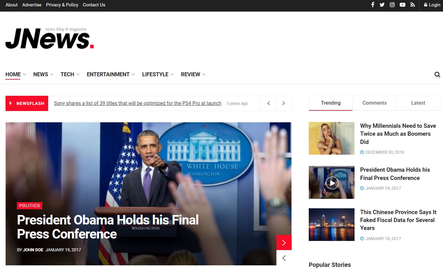 Jnews theme free download